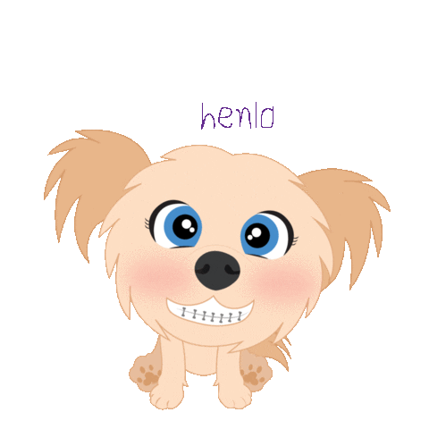 Cute Dog Sticker