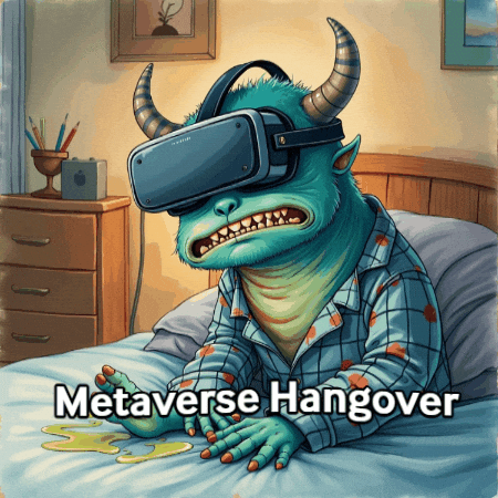 Drunk Virtual Reality GIF by Preneura