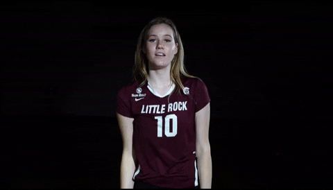 Littlerockvb GIF by Little Rock Athletics