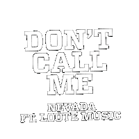 dont call me republic records Sticker by Nevada
