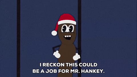 speaking mr. hankey GIF by South Park 