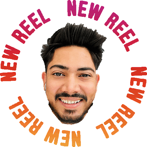 New Reel Sticker by BORN ON INSTAGRAM