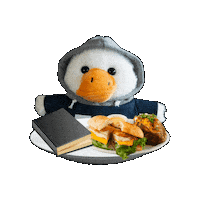 Hungry Gilbert Sticker by University of Nottingham Malaysia