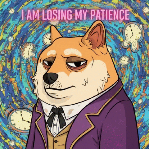 Tired Over It GIF by Doge Pound