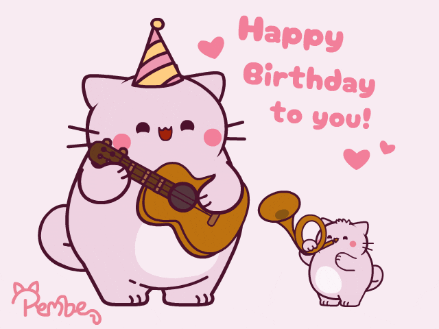 Pembe The Pink Cat GIF by Pembe