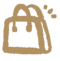 corahlouise shopping yellow shop icon Sticker