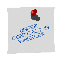 Under Contract Sticker by Wheeler Home