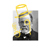 Pasteur Sticker by Cru Cru