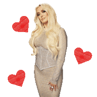 Real Housewives Of Beverly Hills Hearts Sticker by Bravo TV