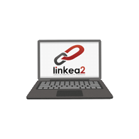 Laptop Agencia Sticker by Linkea2