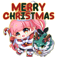 Merry Christmas Love Sticker by DigiDaigaku
