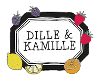 Summer Fruit Logo Sticker by DilleKamille