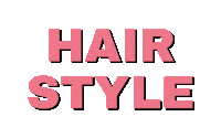 Hair Style Sticker by ALINE COHEN