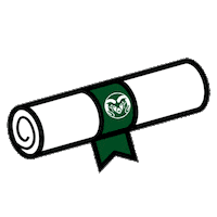 Csu Rams Sticker by Colorado State University