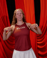 Elon Womens Tennis GIF by Elon Phoenix