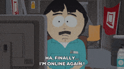 happy computer GIF by South Park 