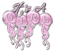 baby girl STICKER