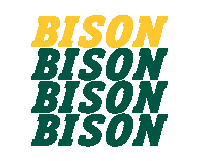 North Dakota State Bison Sticker by NDSU Athletics