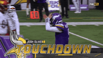 Celebration Mccarthy GIF by Minnesota Vikings