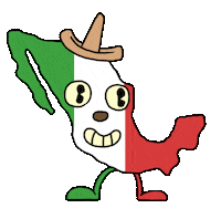 Happy Mexico Sticker by Santiagoz96