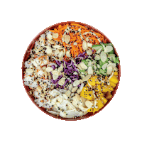 HulaHawaiianPoke food hawaii poke maui Sticker