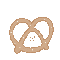 Pretzels Sticker