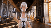 Wave Giraffe GIF by The Masked Singer