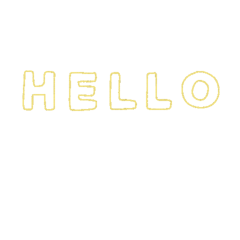 Attention Hello Sticker