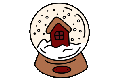 Winter Wonderland Christmas Sticker