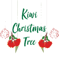 Palmersnz christmas kiwi christmas pohutukawa palmersnz Sticker