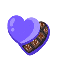 Heart Chocolate Sticker by Tonik Bank