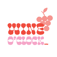 Pink Holiday Sticker by The Sydney Collective