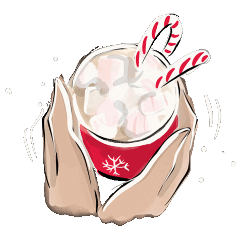Christmas Time Coffee Sticker