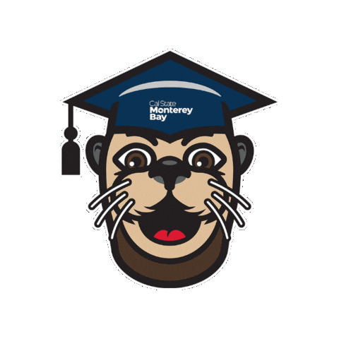 College Graduation Sticker by California State University, Monterey Bay