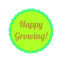 organic_allotment_girl plants gardening wellbeing seeds Sticker