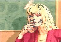 woman rotoscoping GIF by TraceLoops