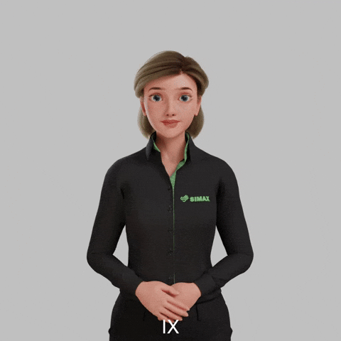 Avatar Gebärdensprache GIF by Sign Time - SiMAX