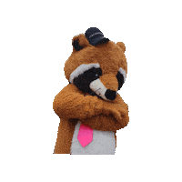 StichtingBontvoorDieren fur mascotte wally bont Sticker