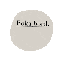 Bistronorrland bistron bistronbokabeige Sticker