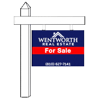 House Realtor Sticker by WentworthRealEstate