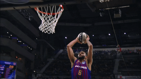 flying fc barcelona GIF by ACB