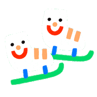 Christmas Snow Sticker by Halcyon Nights