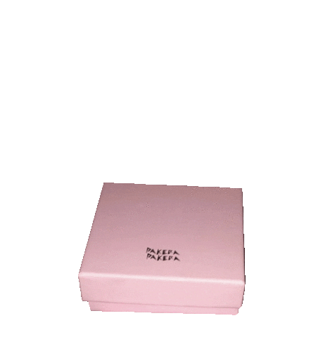pakerapakera joias pak caixinha pink box Sticker