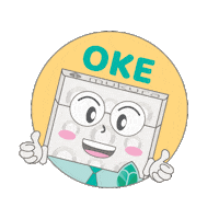 Oke Sticker by Mukura Ceramics