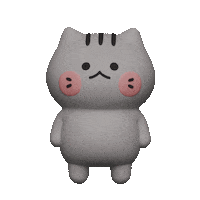 Cat Greeting Sticker
