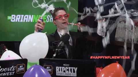 happy party GIF by NBC Sports Northwest