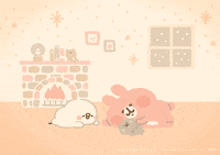 Cat Winter GIF by Kanahei