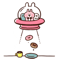Ufo Donuts GIF by Kanahei
