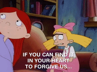 hey arnold nick splat GIF