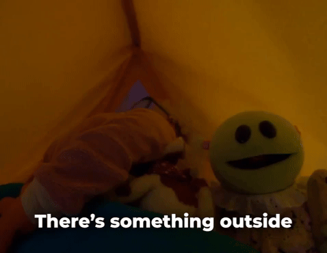 There's something outside
